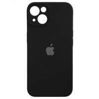 Чехол Silicone Case Full Camera Square Iphone 13 (Черный / Black)