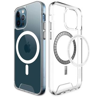 Чехол TPU прозрачный Space Case with MagSafe для Apple iPhone 13 Pro Max (6.7")