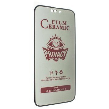 Гнучке скло Privacy Matt Ceramics Film Антишпигун для Apple iPhone 14 Pro Max (6.7")