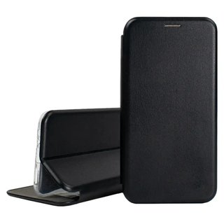 Чехол книжка Premium кожаный Realme C25Y (Черный)