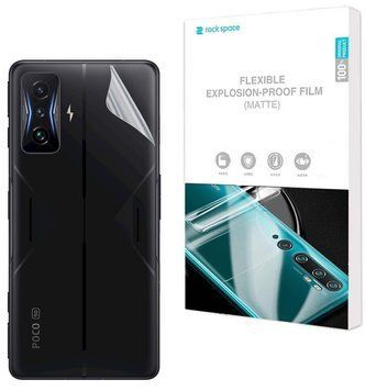 Гидрогелевая пленка Xiaomi Poco F4 GT Gidrogel Lite на крышку Матовая
