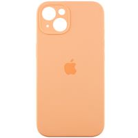 Чехол Silicone Case Full Camera Protective (AA) Apple iPhone 15 (6.1") (Оранжевый / Cantaloupe)