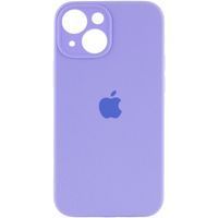 Чехол Silicone Case Full Camera Square Iphone 13 (Сиреневый / Dasheen)