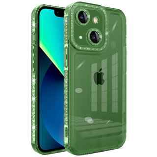 Чехол Starfall Clear для Apple iPhone 14 (6.1") (Зеленый)