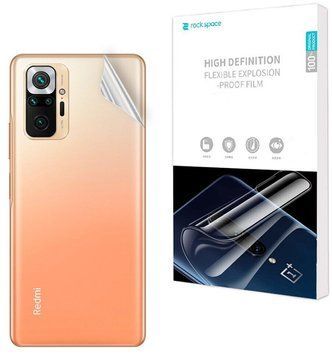 Гідрогелева плівка Xiaomi Redmi Note 10 Pro Max Gidrogel Lite на кришку Глянцева