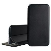 Чехол книжка Premium кожаный Realme C30 (Черный) фото 1