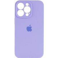 Чохол Silicone Case Full Camera Square Iphone 14 Pro Max (Бузковий / Dasheen)