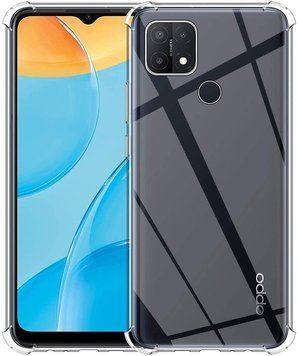 Чехол прозрачный с усиленными углами для Oppo A15S