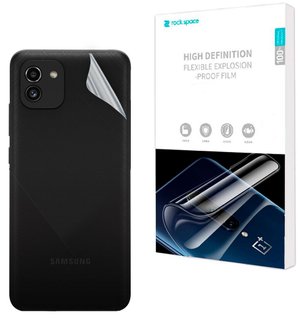Гидрогелевая пленка Samsung Galaxy A03 Gidrogel Lite на крышку Глянцевая