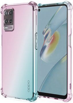 Чехол прозрачный с усиленными углами для Oppo A54