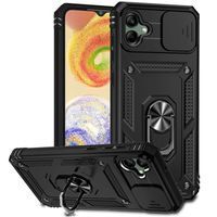 Ударопрочный чехол Camshield Serge Ring for Magnet для Samsung Galaxy A04 (Чёрный) фото 1