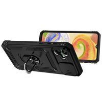 Ударопрочный чехол Camshield Serge Ring for Magnet для Samsung Galaxy A04 (Чёрный) фото 2