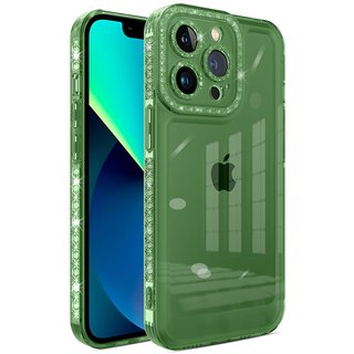 Чехол Starfall Clear для Apple iPhone 13 Pro Max (6.7") (Зеленый)