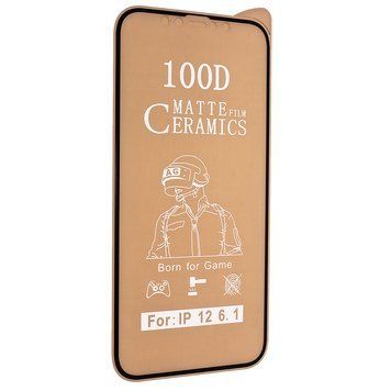 Гибкое стекло 100D Matt Ceramics Film для Apple iPhone 14 (6.1")
