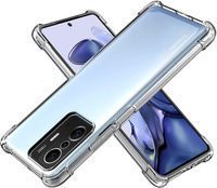 Чехол прозрачный с усиленными углами для Xiaomi 11T фото 2