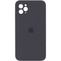 Чехол Silicone Case Full Camera Square Iphone 11 Pro (Серый / Dark Gray)