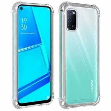 Чохол прозорий з посиленими кутами для Oppo A52