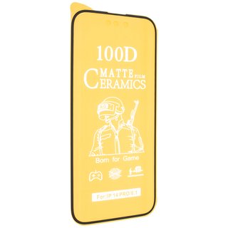 Гнучке скло 100D Matt Ceramics Film для Apple iPhone 14 Pro (6.1")