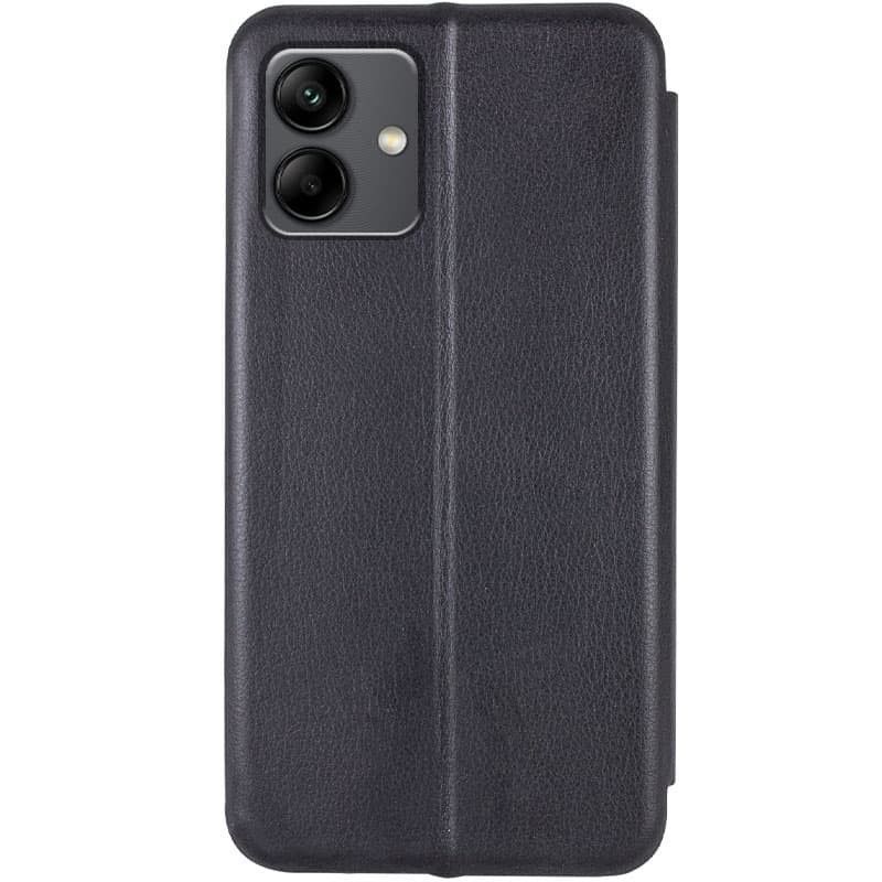 Чехол книжка Premium кожаный Samsung Galaxy A04 (Черный)