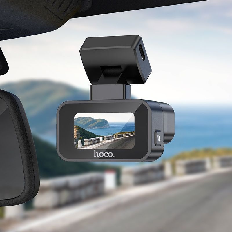 Відеореєстратор HOCO DV10 Mini Screen Dashcam Full HD 1080p з Wi-Fi