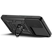 Ударопрочный чехол Camshield Serge Ring for Magnet для Xiaomi Redmi Note 11S (Черный) фото 2