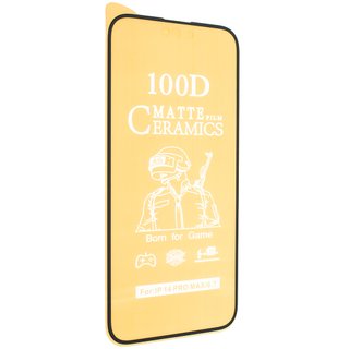 Гнучке скло 100D Matt Ceramics Film для Apple iPhone 14 Pro Max (6.7")