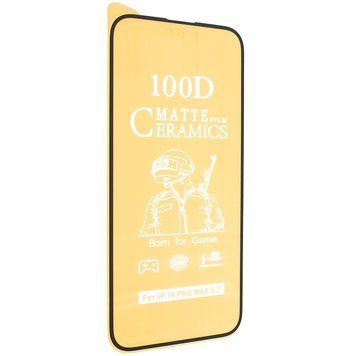 Гнучке скло 100D Matt Ceramics Film для Apple iPhone 14 Pro Max (6.7")