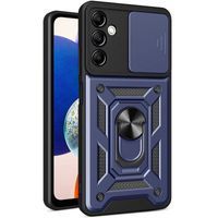 Ударопрочный чехол Camshield Serge Ring for Magnet для Samsung Galaxy A24 (Синий)