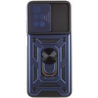 Ударопрочный чехол Camshield Serge Ring for Magnet для Samsung Galaxy A50, A50s, A30s (Синий)