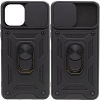 Ударостійкий чохол Camshield Serge Ring for Magnet для Samsung Galaxy A03 (Чорний)
