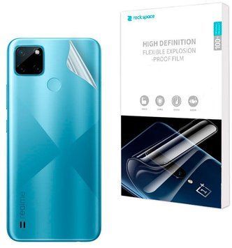 Гидрогелевая пленка Realme C21Y Gidrogel Lite на крышку Глянцевая