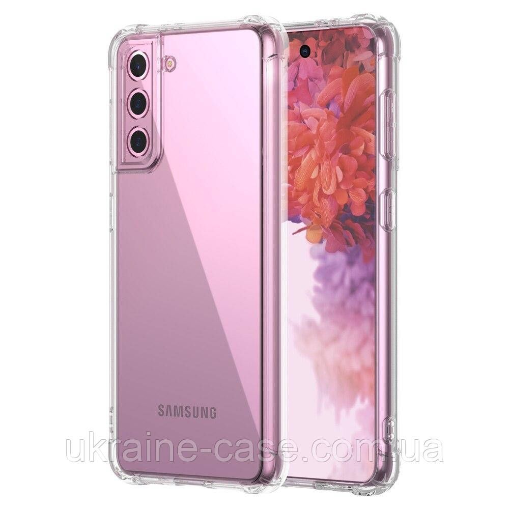 Чехол прозрачный с усиленными углами для Samsung Galaxy S21