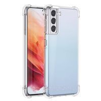 Чехол прозрачный с усиленными углами для Samsung Galaxy S21 фото 1