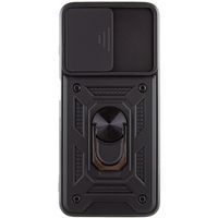 Ударопрочный чехол Camshield Serge Ring for Magnet для Apple iPhone XS Max (6.5") (Чёрный)