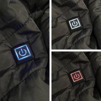 Жилет с подогревом USB, 4 зоны обогрева, питание от Power Bank - 2ХL фото 8