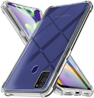 Чехол прозрачный с усиленными углами для Samsung Galaxy A21S