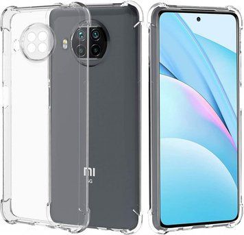 Чохол прозорий з посиленими кутами для Xiaomi Mi 10T Lite