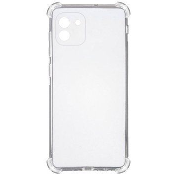 Чохол прозорий з посиленими кутами для Samsung Galaxy A03