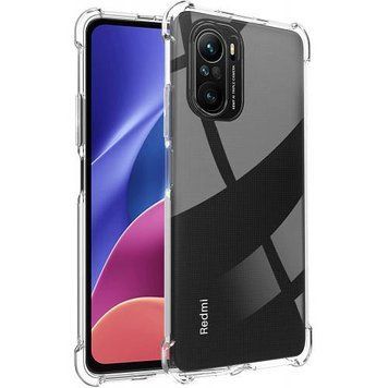 Чехол прозрачный с усиленными углами для Xiaomi Poco F3