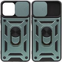 Ударостійкий чохол Camshield Serge Ring for Magnet для Samsung Galaxy A03 (Зелений)