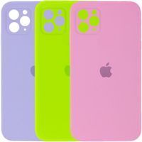 Чехол Silicone Case Full Camera Square Iphone 12 Pro