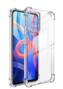 Чохол прозорий з посиленими кутами для Poco M4 Pro 5G