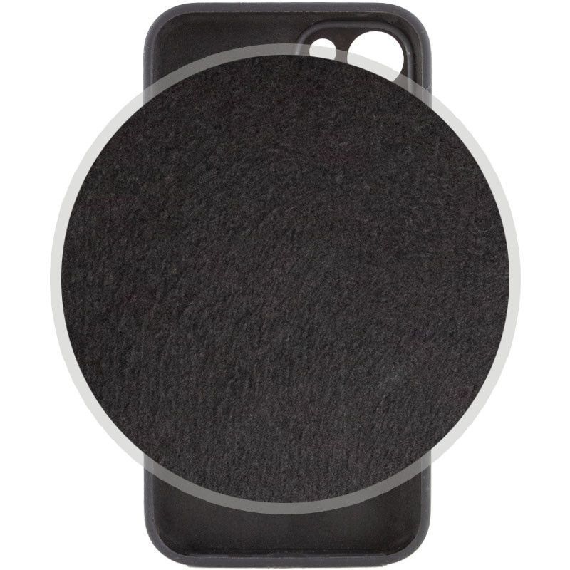 Чохол Silicone Case Full Camera Protective (AA) Apple iPhone 15 Plus (6.7") (Чорний / Black)