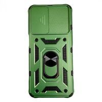 Ударостійкий чохол Camshield Serge Ring for Magnet для Samsung Galaxy A10s (Зелений)
