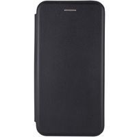 Чехол книжка Premium кожаный Xiaomi Poco X5 Pro 5G (Черный) фото 1