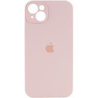 Чохол Silicone Case Full Camera Protective (AA) Apple iPhone 15 Plus (6.7") (Ніжно Рожевий / Pink Sand)