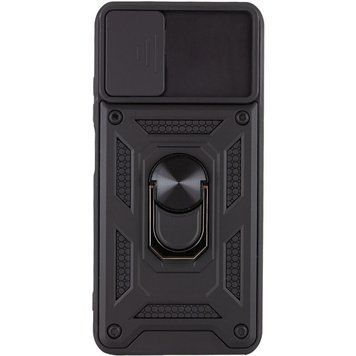 Ударопрочный чехол Camshield Serge Ring for Magnet для Xiaomi Redmi Note 11 Pro (Черный)