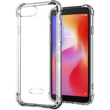 Чохол прозорий з посиленими кутами для Xiaomi Redmi 6A