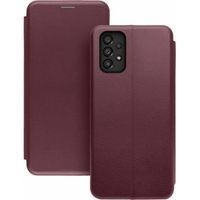 Чехол книжка Premium кожаный Samsung Galaxy A33 5G (Бордовый)