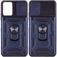 Ударопрочный чехол Camshield Serge Ring for Magnet для Xiaomi Redmi Note 8 (Темно Синий)